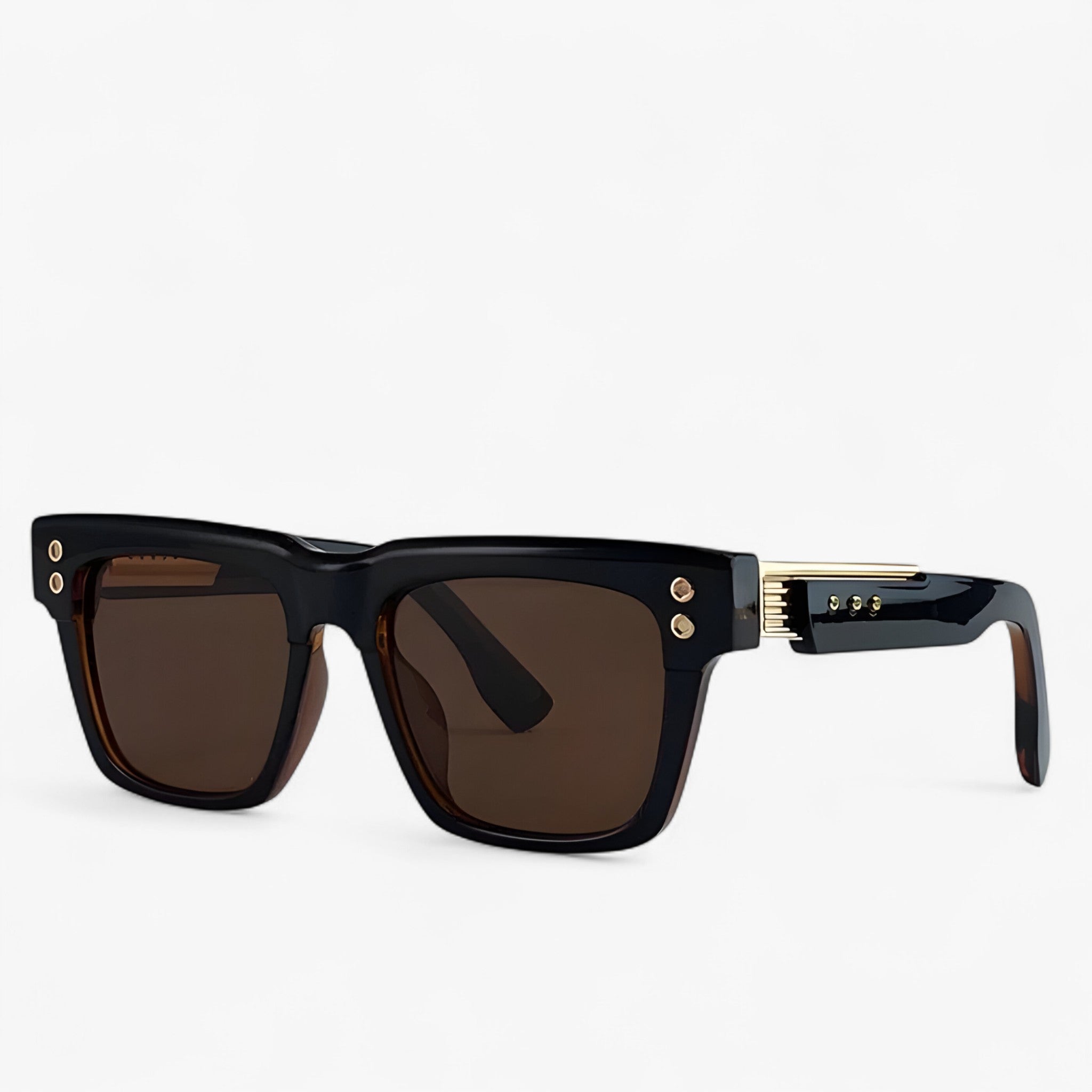 Sonnenbrille Steampunk-Design mit polarisierenden Gläsern -    Zorenza