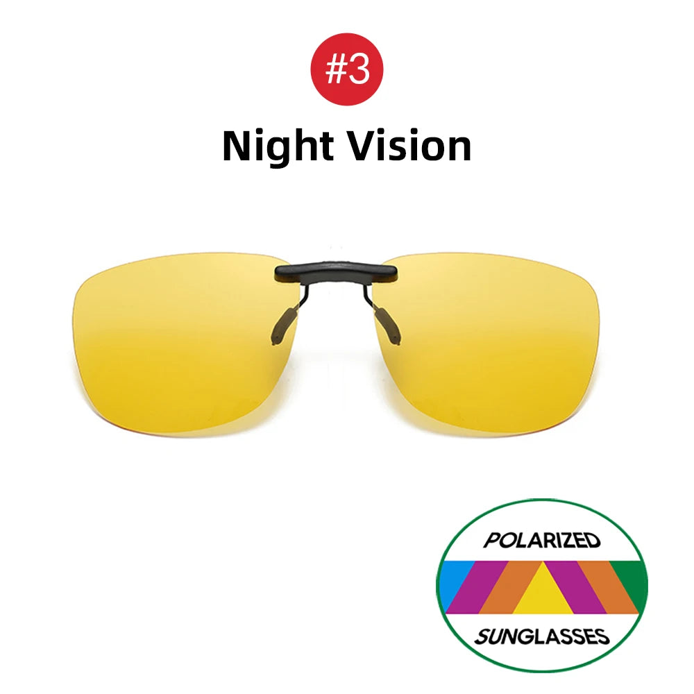 Clip-On Sonnenbrille polarisiert UV400 für Korrektionsbrillen -    Zorenza