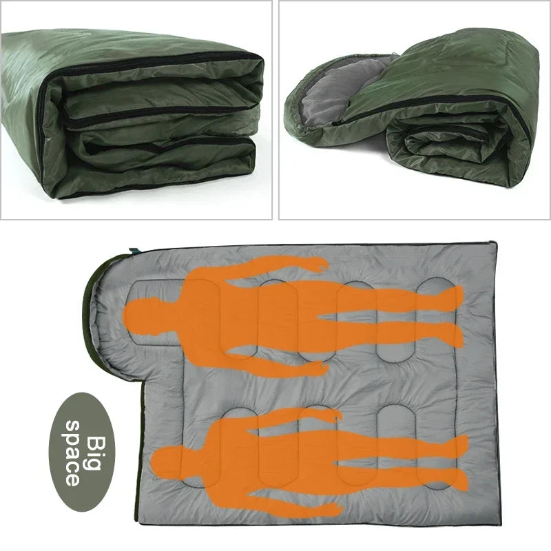 Schlafsack Outdoor 4-Jahreszeiten wasserdicht ultraleicht -    Zorenza