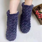 Kuschelsocken Teddyfutter – Rutschfest & Warm -    Zorenza