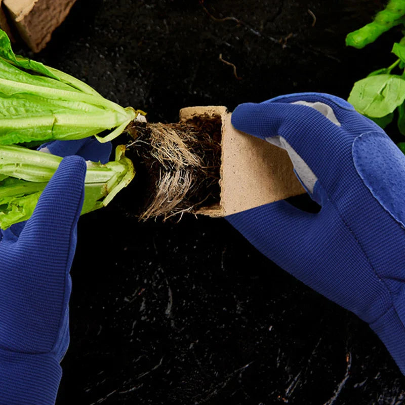 Dornenfeste Gartenhandschuhe mit verstärkter Handfläche Zorenza
