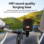 Bluetooth Fahrrad-Lautsprecher wasserdicht für Lenker -    Zorenza