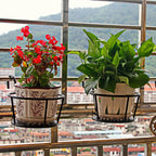 Hängende Balkon-Topfhalter mit Haken – 3er-Set Zorenza