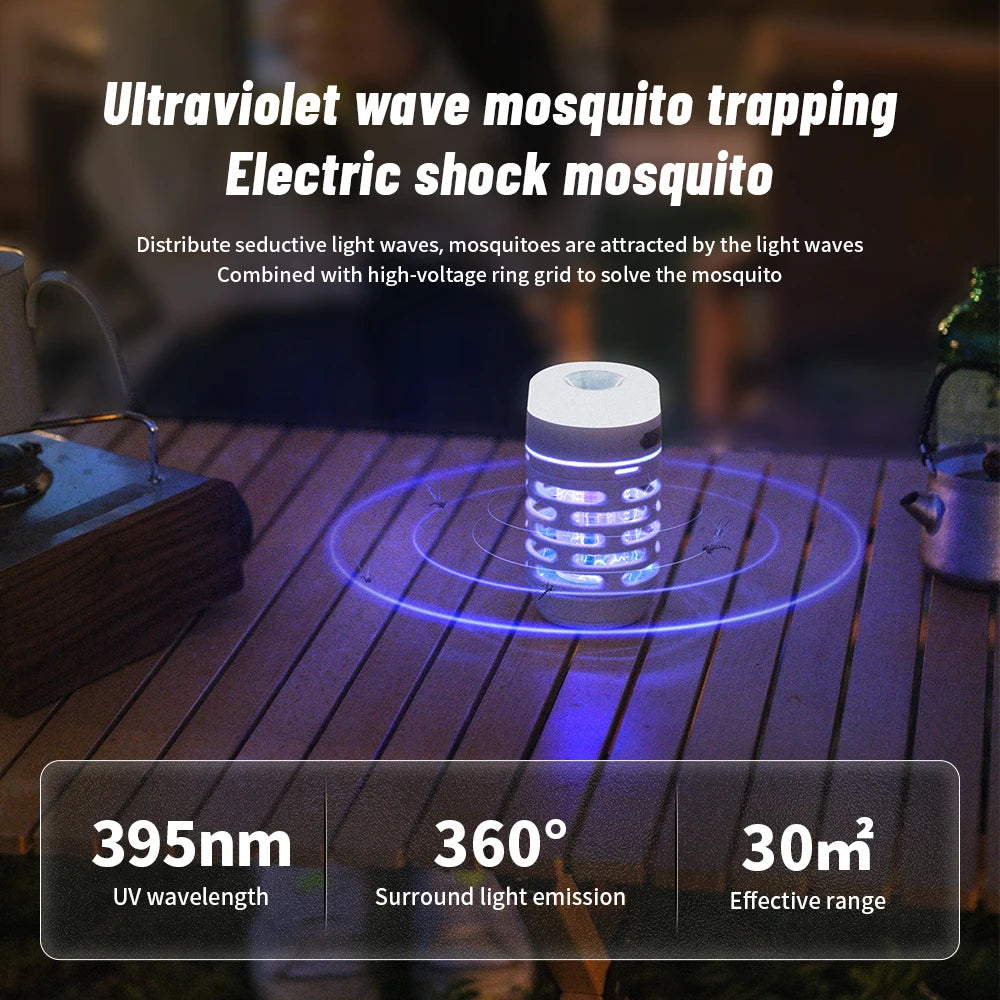 UV Mückenfalle elektrisch – Ultraviolett Insektenfänger für Camping -    Zorenza
