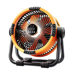 Campingventilator mit 20000mAh Akku und LED-Licht -    Zorenza