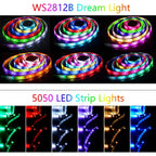LED-Lichtband RGB mit Fernbedienung und App-Steuerung -    Zorenza