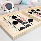 Tischspiel 2-in-1 Fußball & Shuffleboard aus Holz -    Zorenza