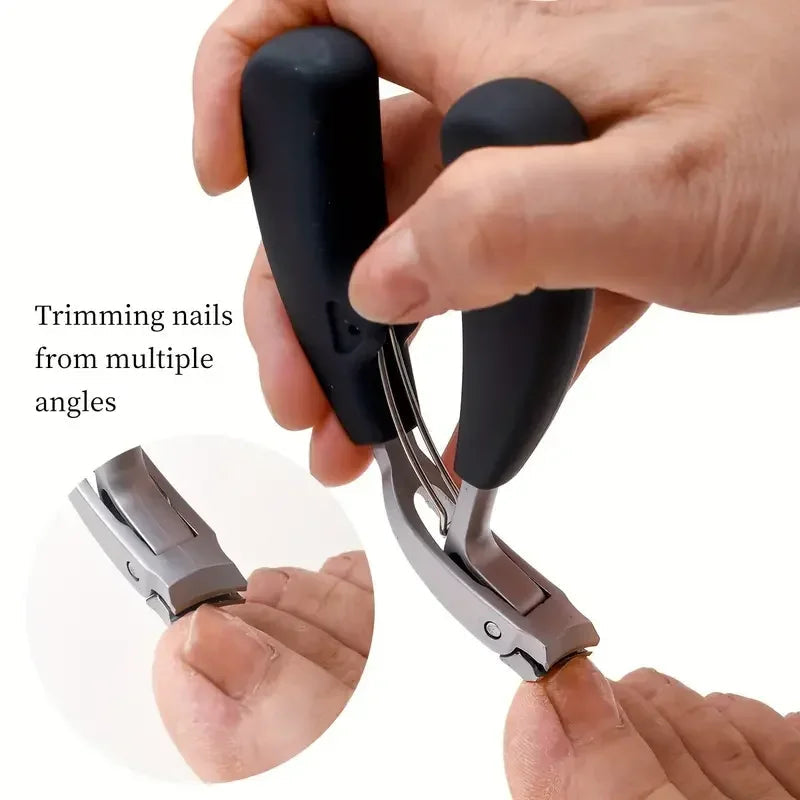 Nagelknipser Edelstahl mit Anti-Spritz-Schutz -    Zorenza