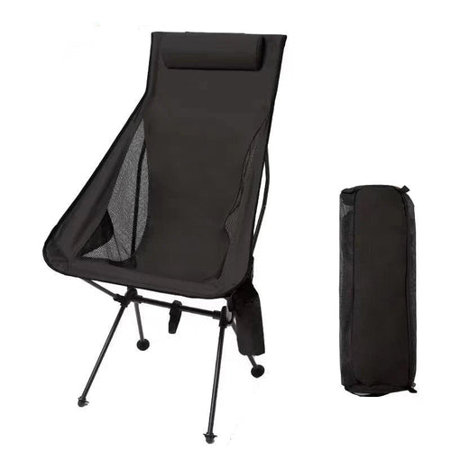 Campingstuhl faltbar mit Aluminiumrahmen bis 150 kg belastbar -    Zorenza