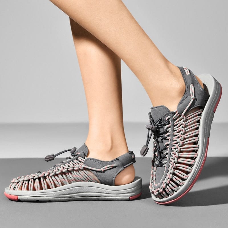 Sandalen mit geflochtenem Design -    Zorenza