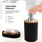 6 Piece Bathroom Set With Trash Can Toothbrush Holder Lotion Soap Dispenser Soap Dish Toilet Brush Bathroom Accessories Set Zorenza