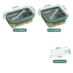 Bento Lunchbox mit Besteck und Silikonmanschette -    Zorenza