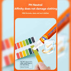 6er-Pack tragbare Fleckenentferner-Stifte, schnell wirkende Formel, Saft, Make-up, Babynahrung, sicher für Kinder und Erwachsene, Kleidung, Fleckenentfernungsset Zorenza