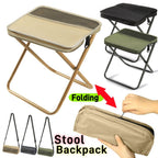 Klappstuhl mit Tragetasche – 2-in-1 für Outdoor -    Zorenza