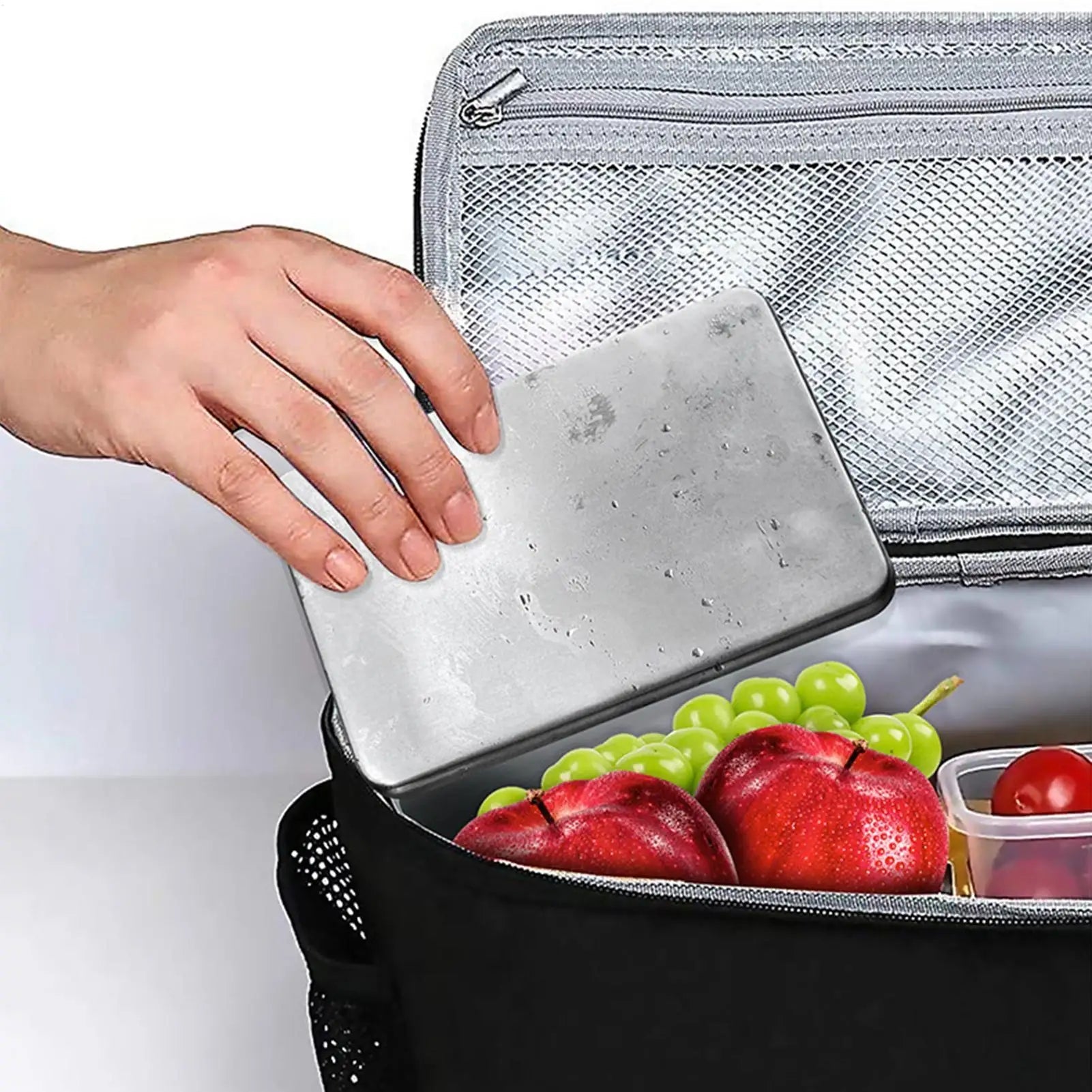Kühlakku EdelstahlWiederverwendbar für Kühltasche -    Zorenza
