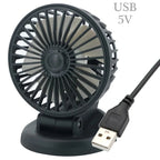 Auto-Ventilator 12V/24V/5V – Drehbar mit Zigarettenanzünder oder USB -    Zorenza
