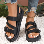 Sandalen für Damen mit rutschfester Sohle und Fußgewölbestütze -    Zorenza