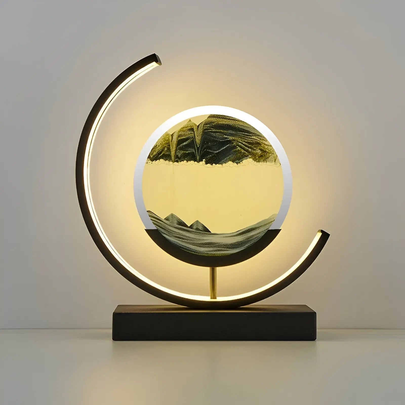 Sandlampe mit LED-Beleuchtung und Fernbedienung Zorenza