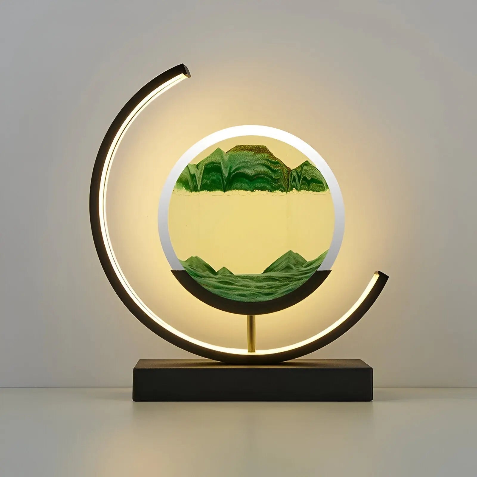 Sandlampe mit LED-Beleuchtung und Fernbedienung Zorenza
