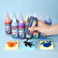 Kreativset Unterwasser-Formen mit Farben und Gießformen -    Zorenza