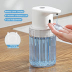 Keuken 300ml Automatische Zeepdispenser USB Oplaadbare Touchless Hand Hoge Capaciteit Wasmiddel Badkamer Dispenser Zorenza