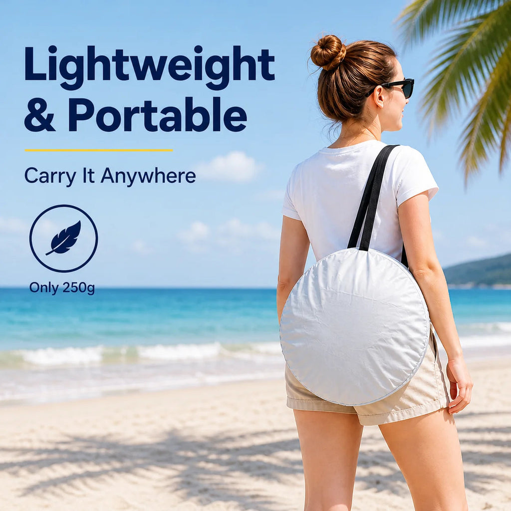 Pop-Up Strandzelt mit UV-Schutz – Sonnenschutz -    Zorenza
