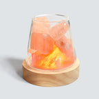 Salzlampe Himalaya mit Diffusor und Akku -    Zorenza