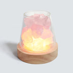 Salzlampe Himalaya mit Diffusor und Akku -    Zorenza