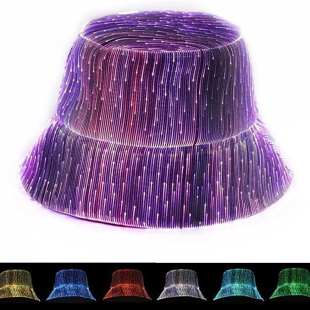 LED Bucket Hat mit Lichteffekten -    Zorenza