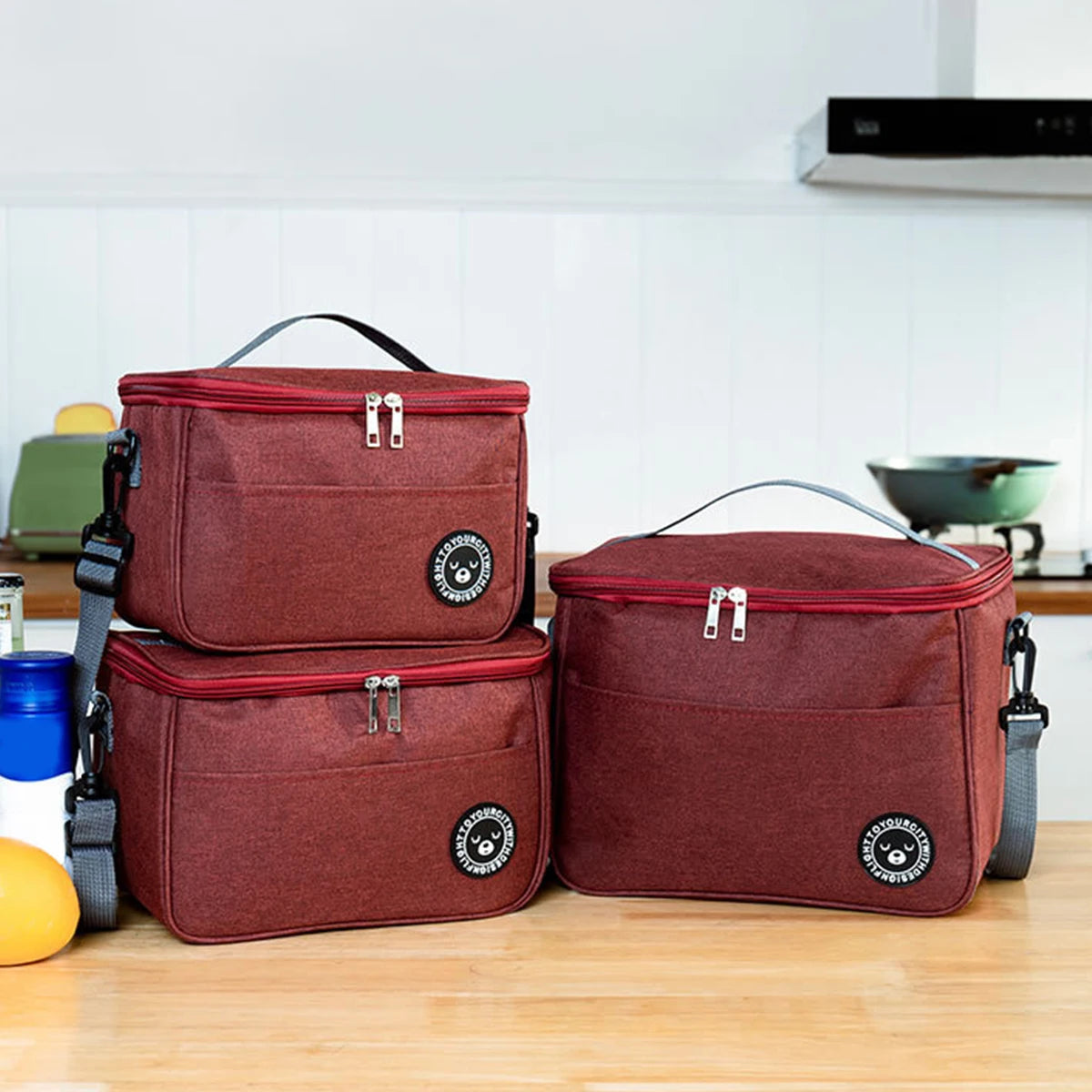 Kühltasche mit Tragegriff und Schulterriemen -    Zorenza