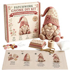 Patchwork-Puppen Nähset – Filz DIY Kit für 4 Stoffpuppen -    Zorenza