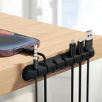 Kabelhalter selbstklebend für Kabel-Management am Schreibtisch -    Zorenza