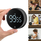 Digitaler Küchentimer mit Magnetrückseite und LCD-Display -    Zorenza