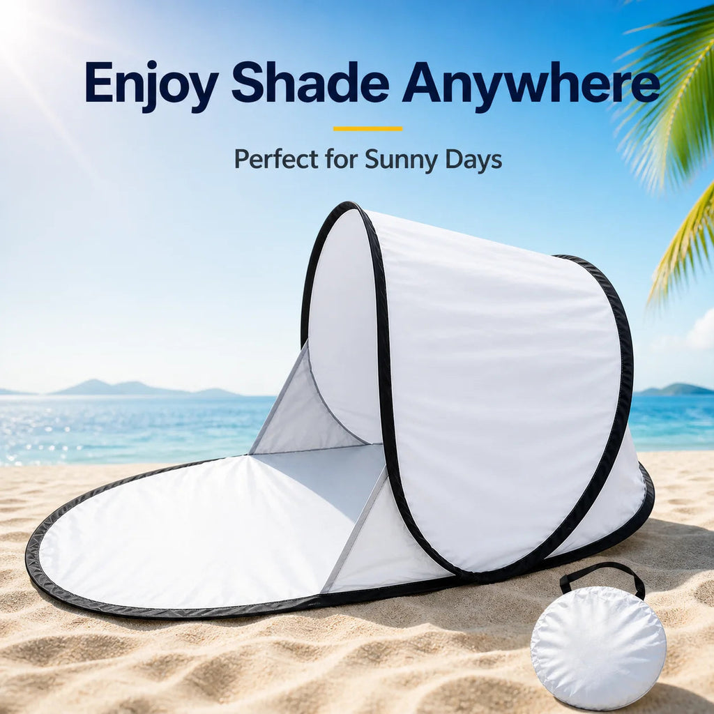 Pop-Up Strandzelt mit UV-Schutz – Sonnenschutz -    Zorenza