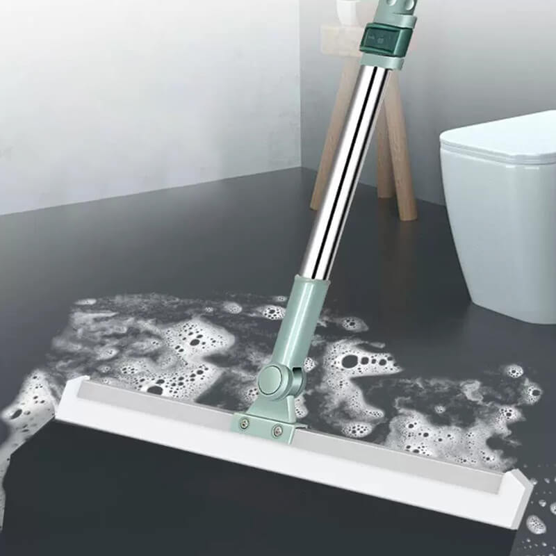 Silikon-Bodenabzieher verstellbar mit 180° drehbarem Kopf -    Zorenza
