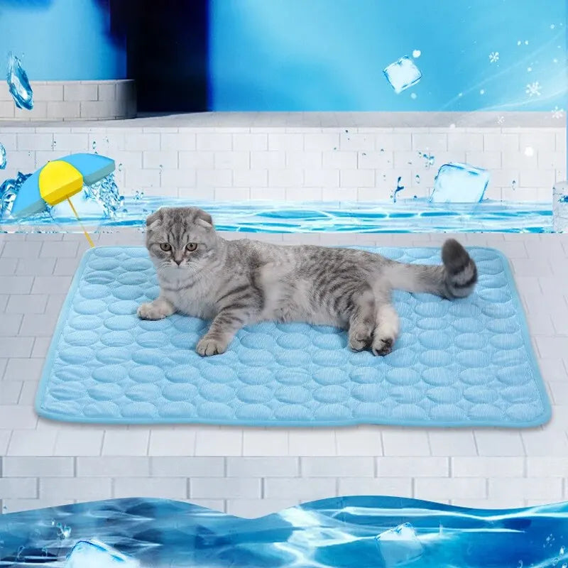 Kühlmatte für Katzen und Hunde – atmungsaktiv -    Zorenza