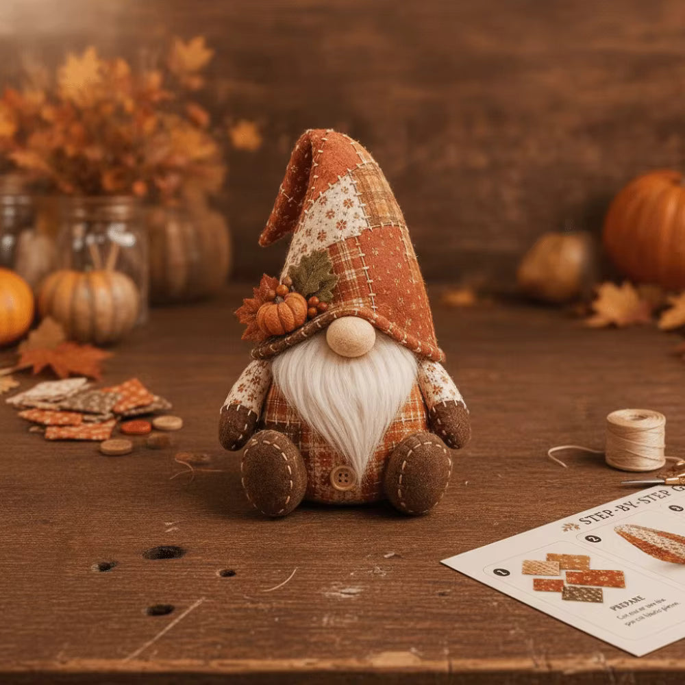Patchwork-Puppen Nähset – Filz DIY Kit für 4 Stoffpuppen -    Zorenza
