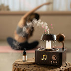Aroma-Diffuser mit Vintage-Grammophon-Design und Regenwasser-Effekt -    Zorenza