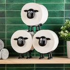 Schaf Toilettenpapierhalter – Dekoratives Freistehendes 2er-Set Zorenza