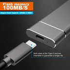Externe SSD-Festplatte mit USB 3.1 – Ultraschnelle Datenübertragung -    Zorenza