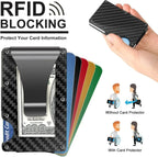 Schlanker Kartenhalter mit Geldclip – RFID-Schutz Zorenza