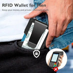Schlanker Kartenhalter mit Geldclip – RFID-Schutz Zorenza