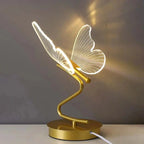 Schmetterling LED-Tischleuchte mit Acrylflügeln – Warmes Dekoratives Licht Zorenza