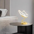 Schmetterling LED-Tischleuchte mit Acrylflügeln – Warmes Dekoratives Licht Zorenza