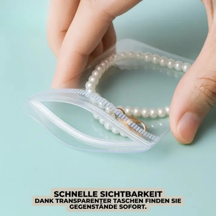 Schmuck-Organizer mit transparenten Fächern Zorenza