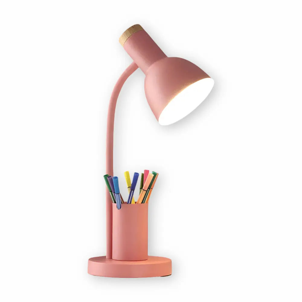 Schreibtischlampe mit Stifthalter – Aufgeräumt und gut beleuchtet Zorenza