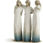 Schwesternfigur aus Kunstharz Zorenza