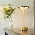 Tischlampe kabellos mit Touch-Bedienung und USB-Aufladung -    Zorenza