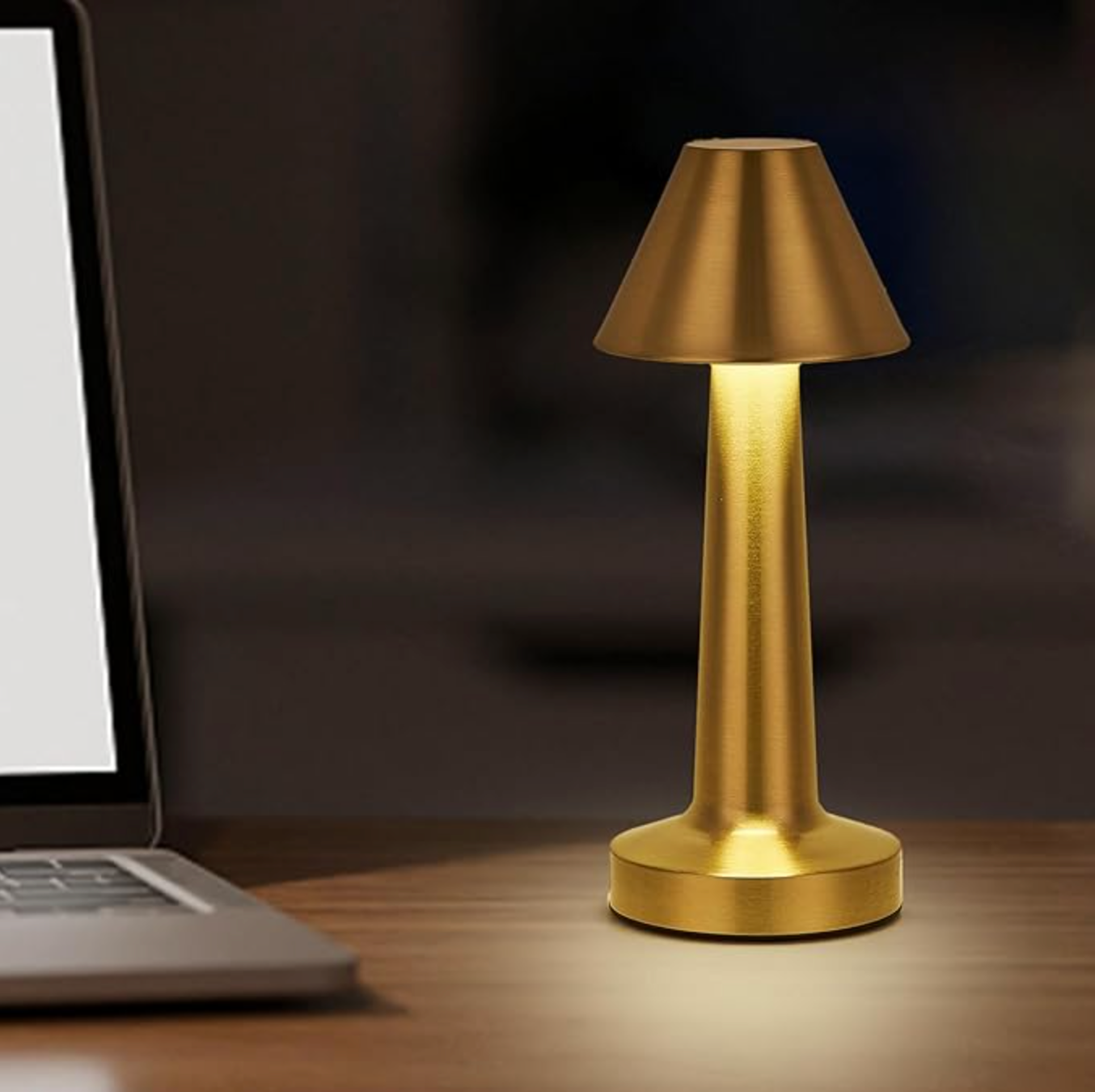 LED Tischleuchte kabellos dimmbar mit Touch-Sensor -    Zorenza