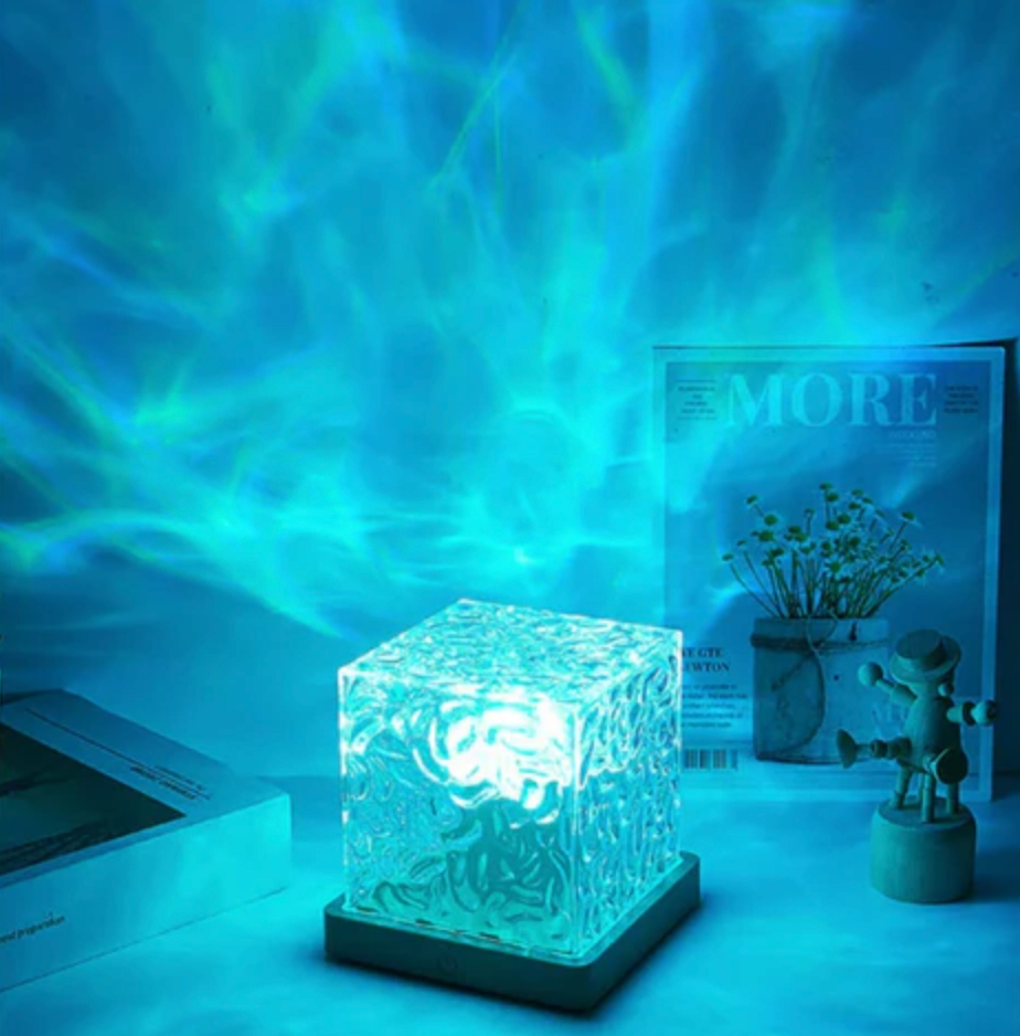 Wellenlampe mit 16 Farben – Atmosphärelicht mit Fernbedienung -    Zorenza